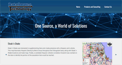 Desktop Screenshot of datasourcetech.com
